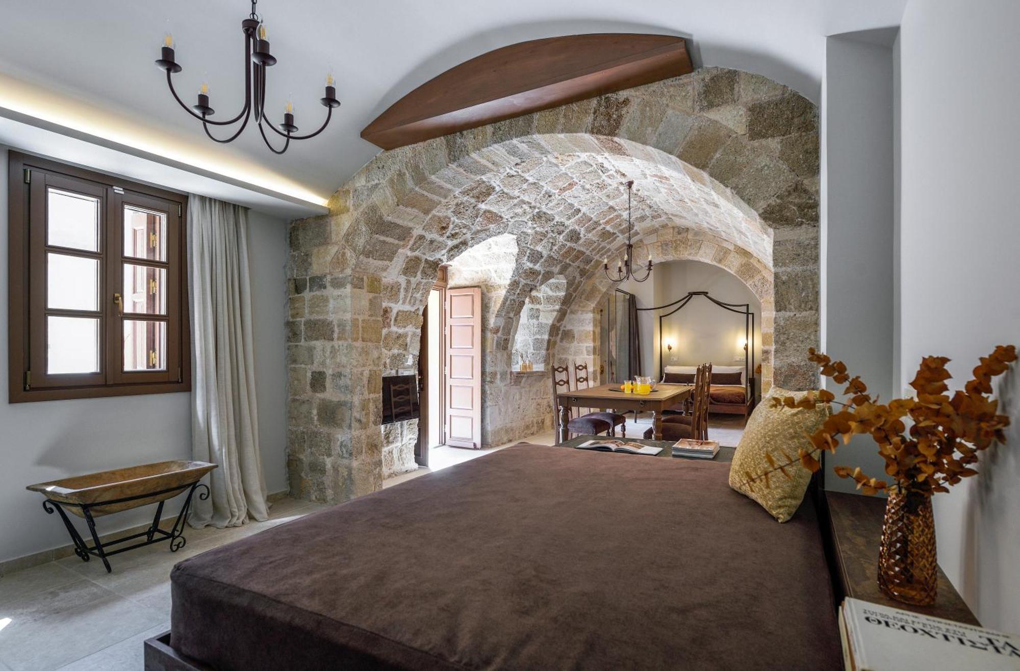 Spanish Knights Inn Rhodes City Exterior foto