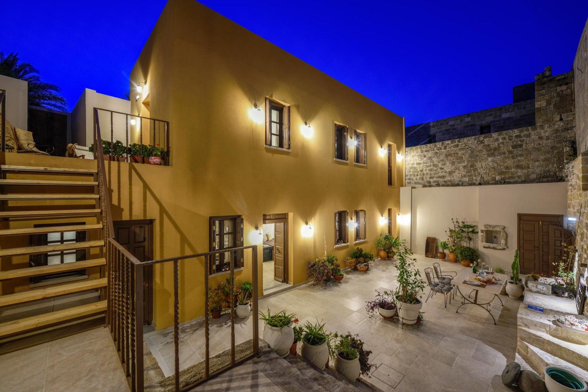 Spanish Knights Inn Rhodes City Exterior foto