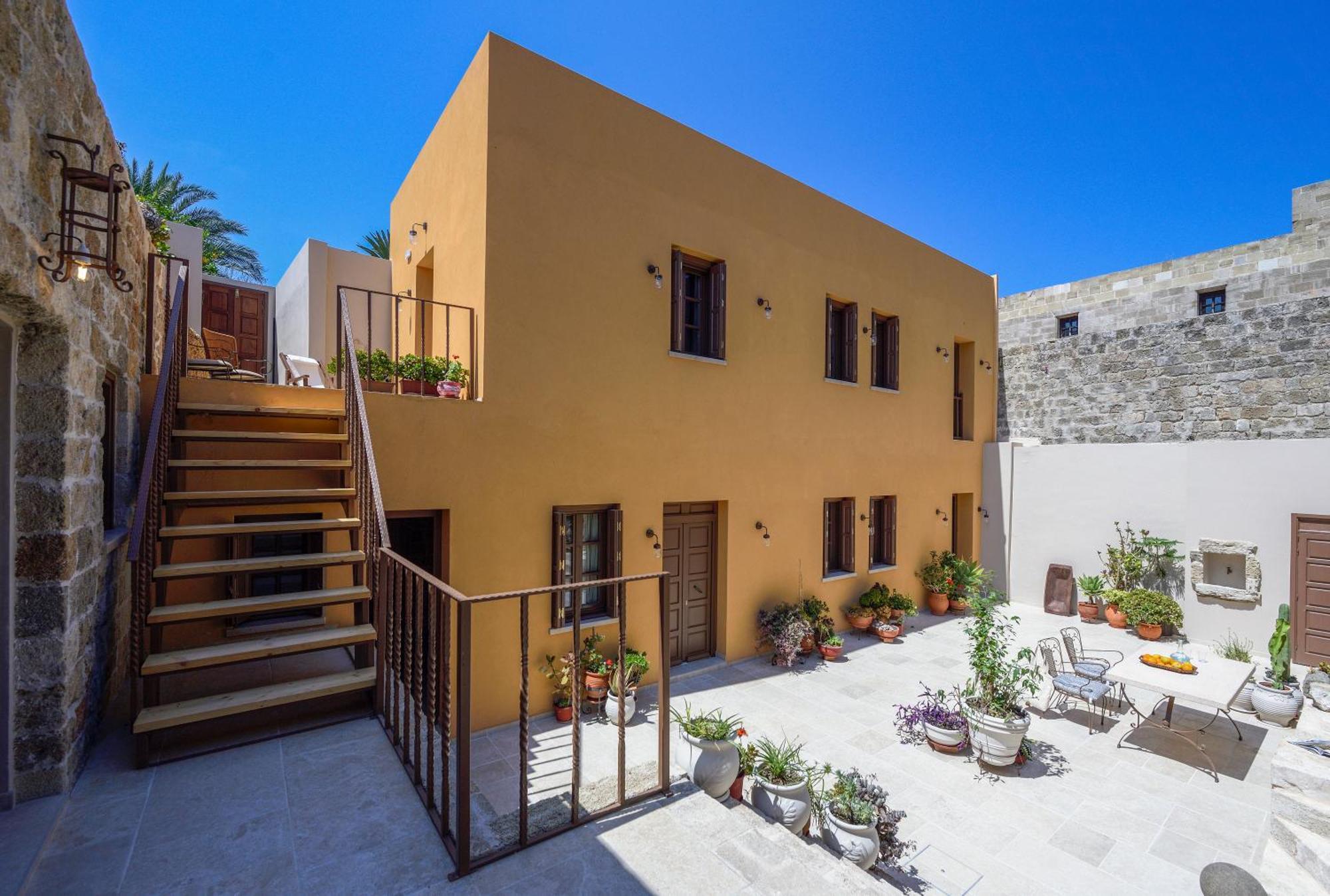 Spanish Knights Inn Rhodes City Exterior foto