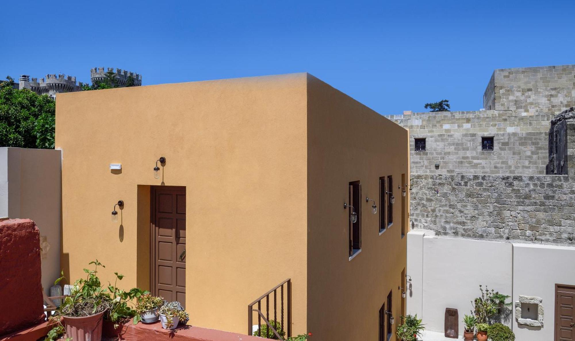 Spanish Knights Inn Rhodes City Exterior foto